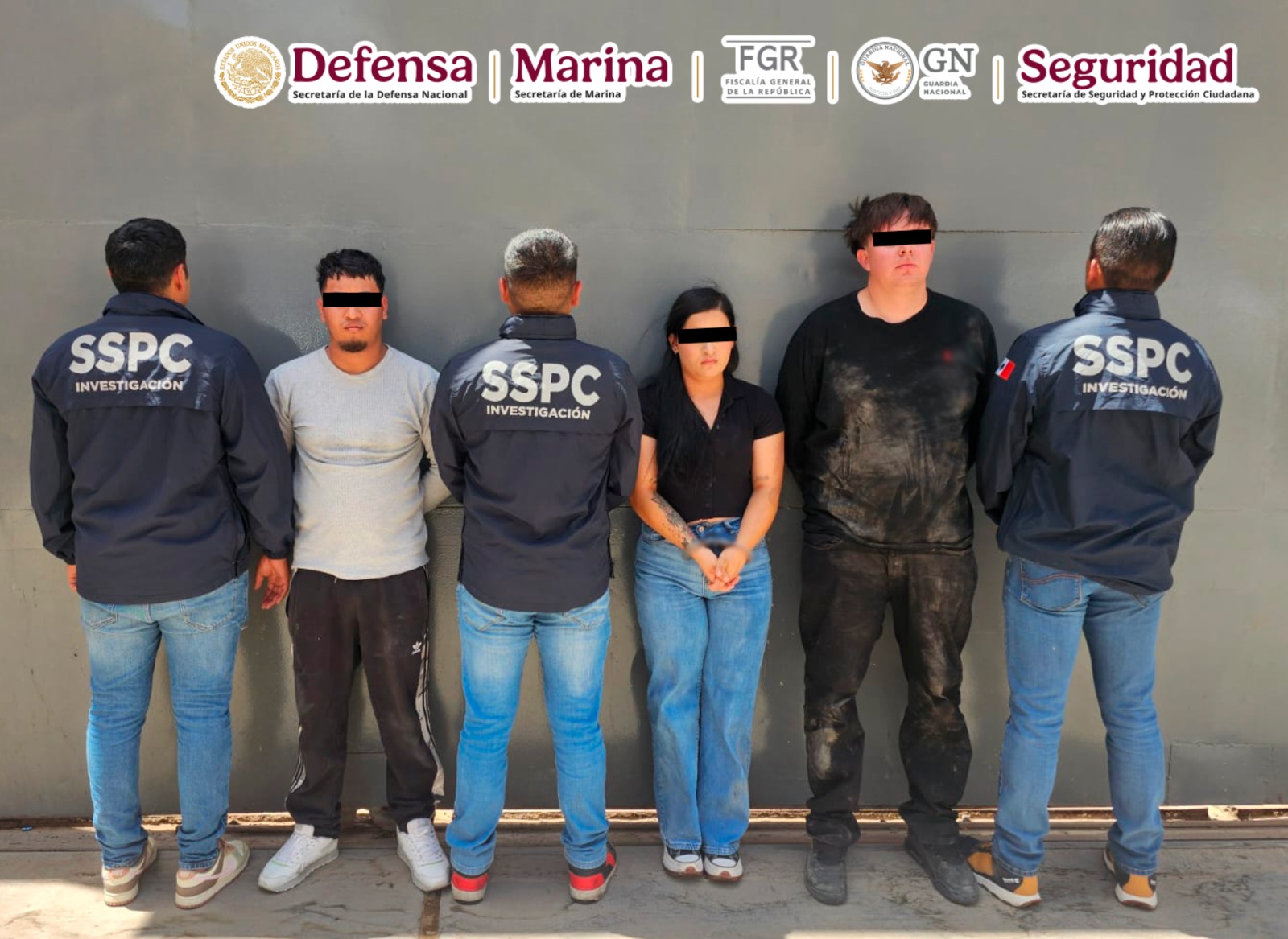 Pastillas de fentanilo y se detuvo a tres personas